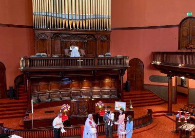 Baptism in Sanctuary