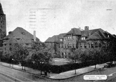 Lovely Lane and Goucher College circa 1910