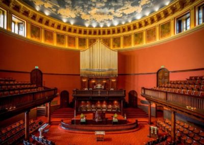 Sanctuary, view from balcony
