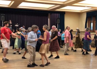 Folk Dancing Event, Fellowship Hall